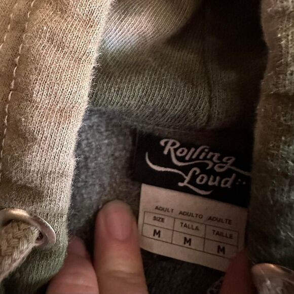 Men's Rolling Loud Miami 2021 Hoodie \ Streetwear Travis Scott Style Hoodie - Picture 2 of 3